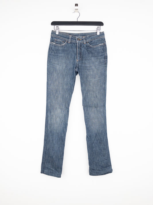 Gucci by Tom Ford SS02 Flared Sanded Bootcut Denim Jeans