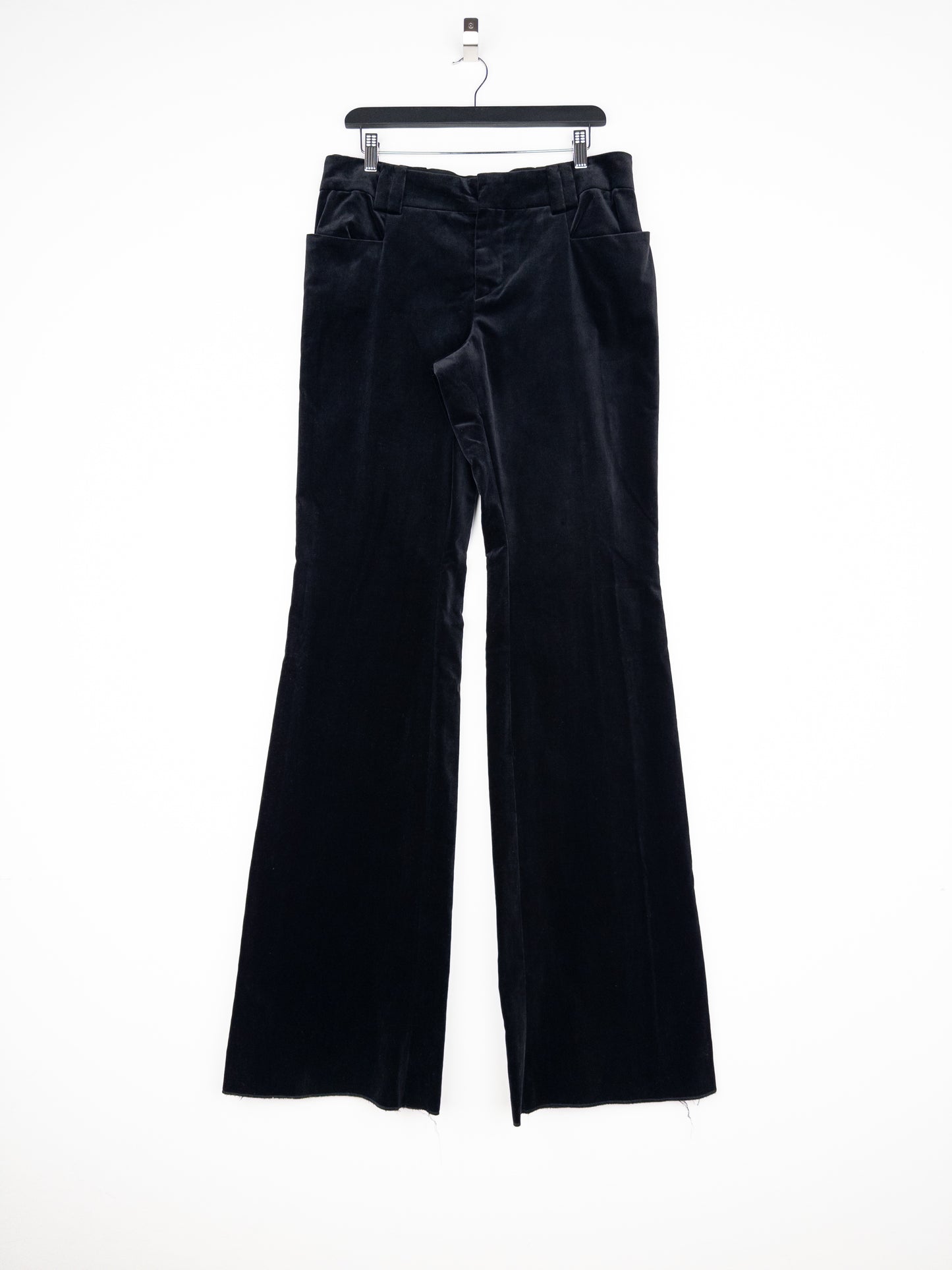 Gucci by Tom Ford 2000s Flared Velvet Pants