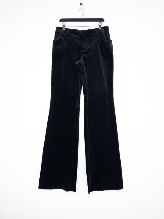 Gucci by Tom Ford 2000s Flared Velvet Pants