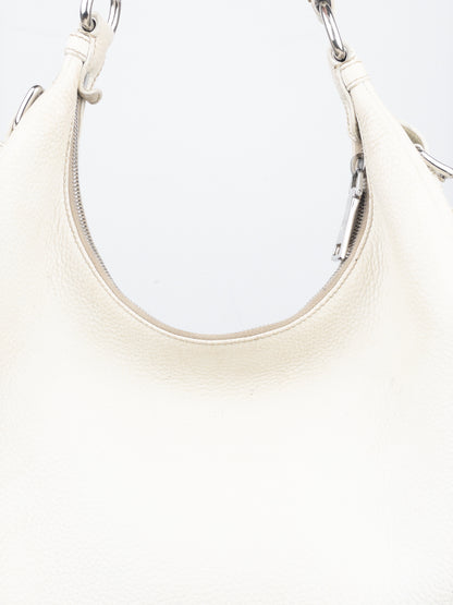 Prada 2000s ‘Vitello Daino’ Hobo Shoulder Bag