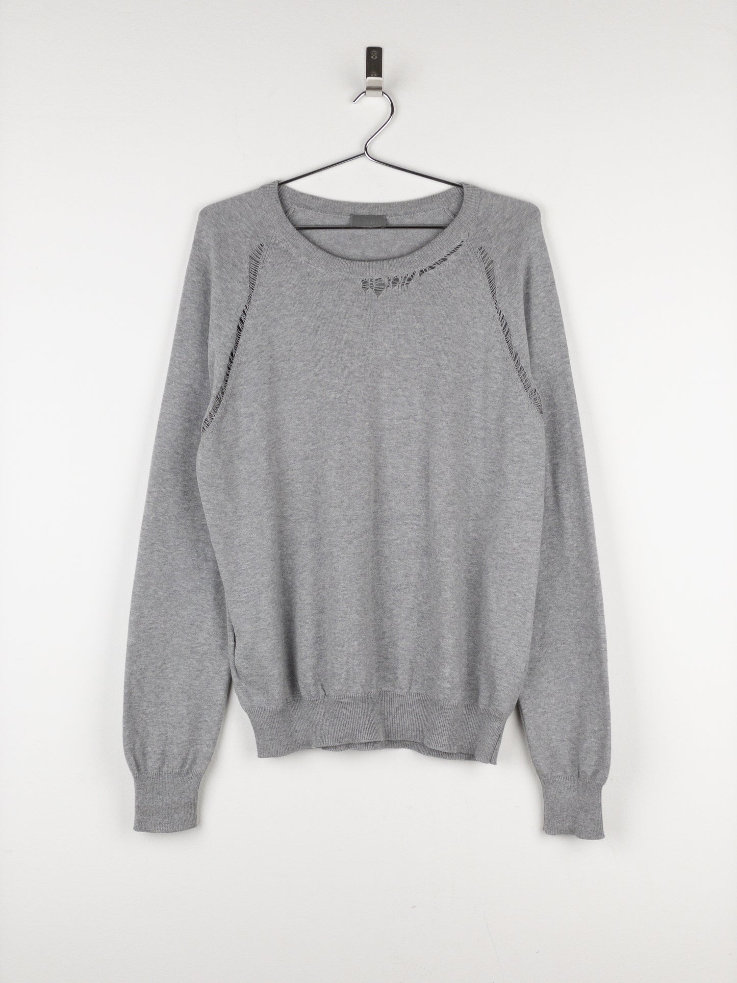Dior Homme by Kris van Assche SS10 Distressed Knit Sweater