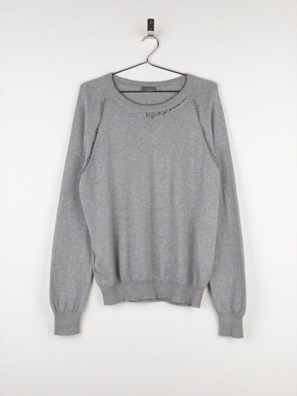 Dior Homme by Kris van Assche SS10 Distressed Knit Sweater