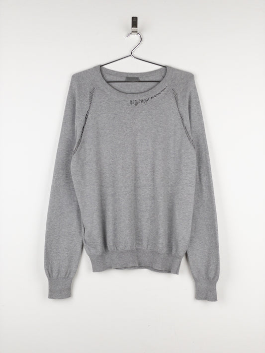 Dior Homme by Kris van Assche SS10 Distressed Knit Sweater