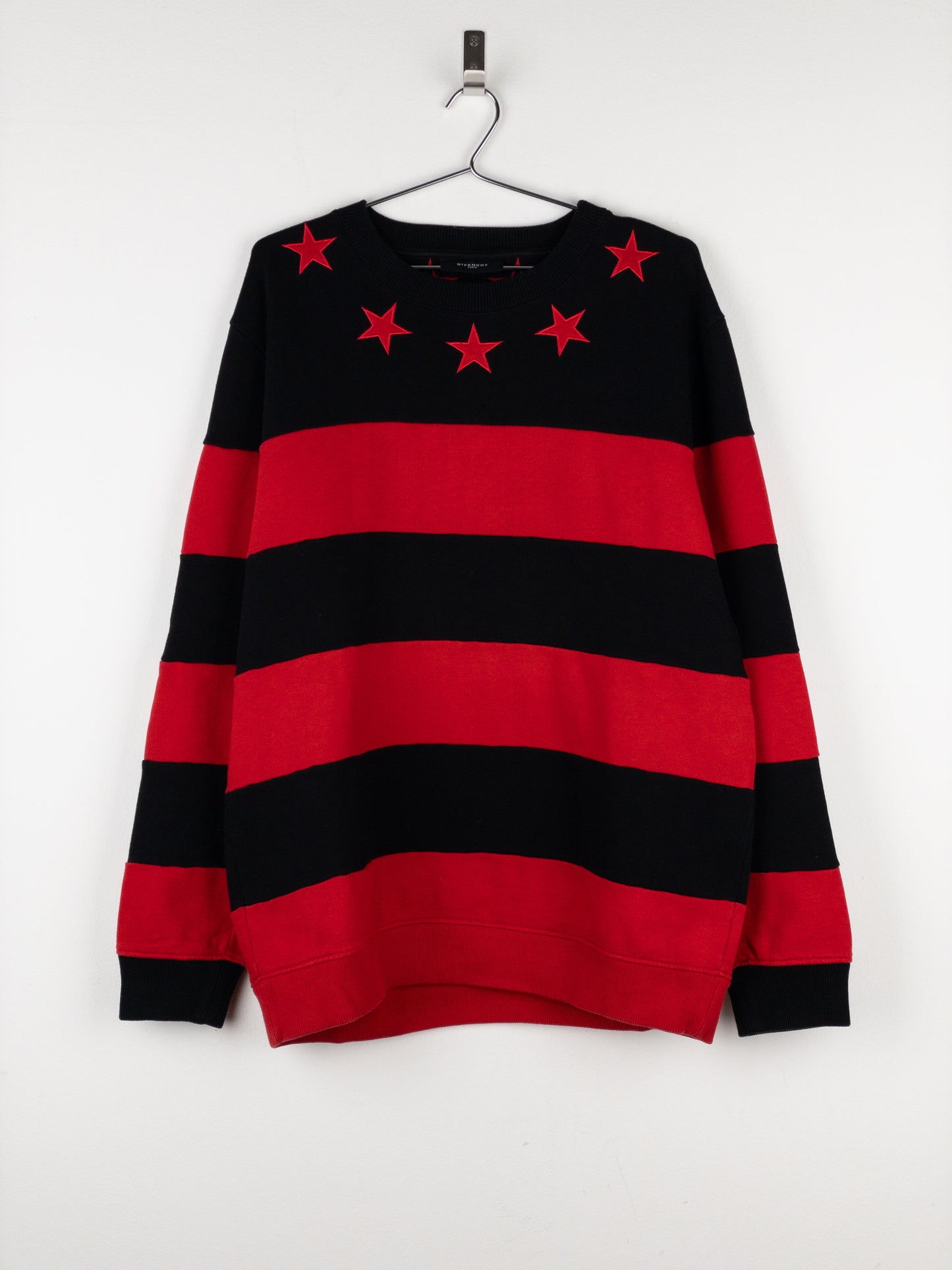 Givenchy by Ricardo Tisci FW12 Striped Stars Crewneck Sweater