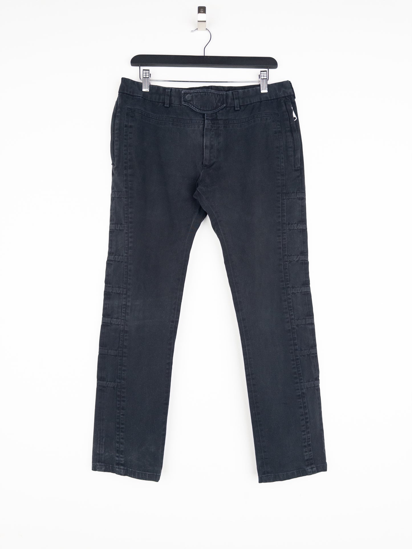 Dior Homme by Hedi Slimane SS03 ‘Follow Me’ Ribbed Biker Moto Pants