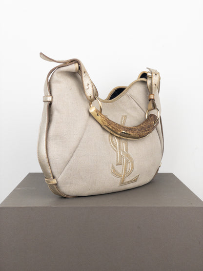 Yves Saint Laurent Rive Gauche by Tom Ford AW02 Mombasa Hobo Shoulder Bag