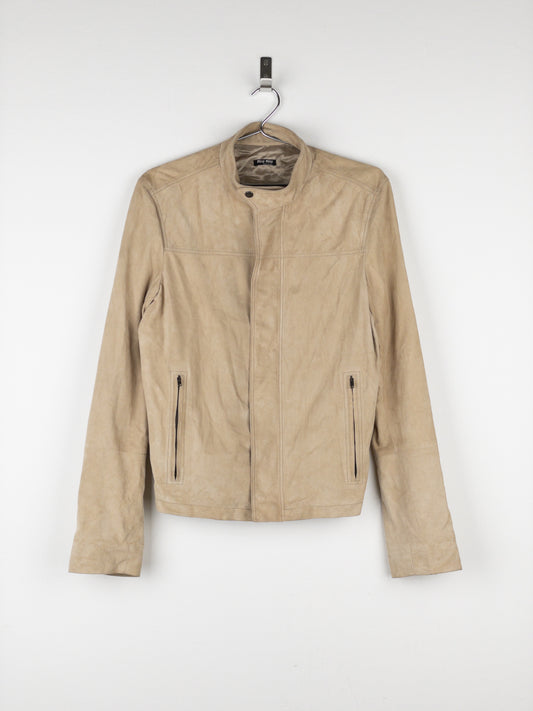 Miu Miu SS07 Suede Café Racer Biker Jacket
