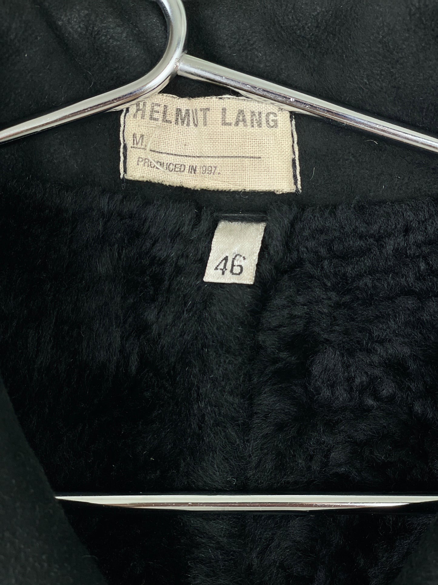 Helmut Lang AW97 Shearling Coat