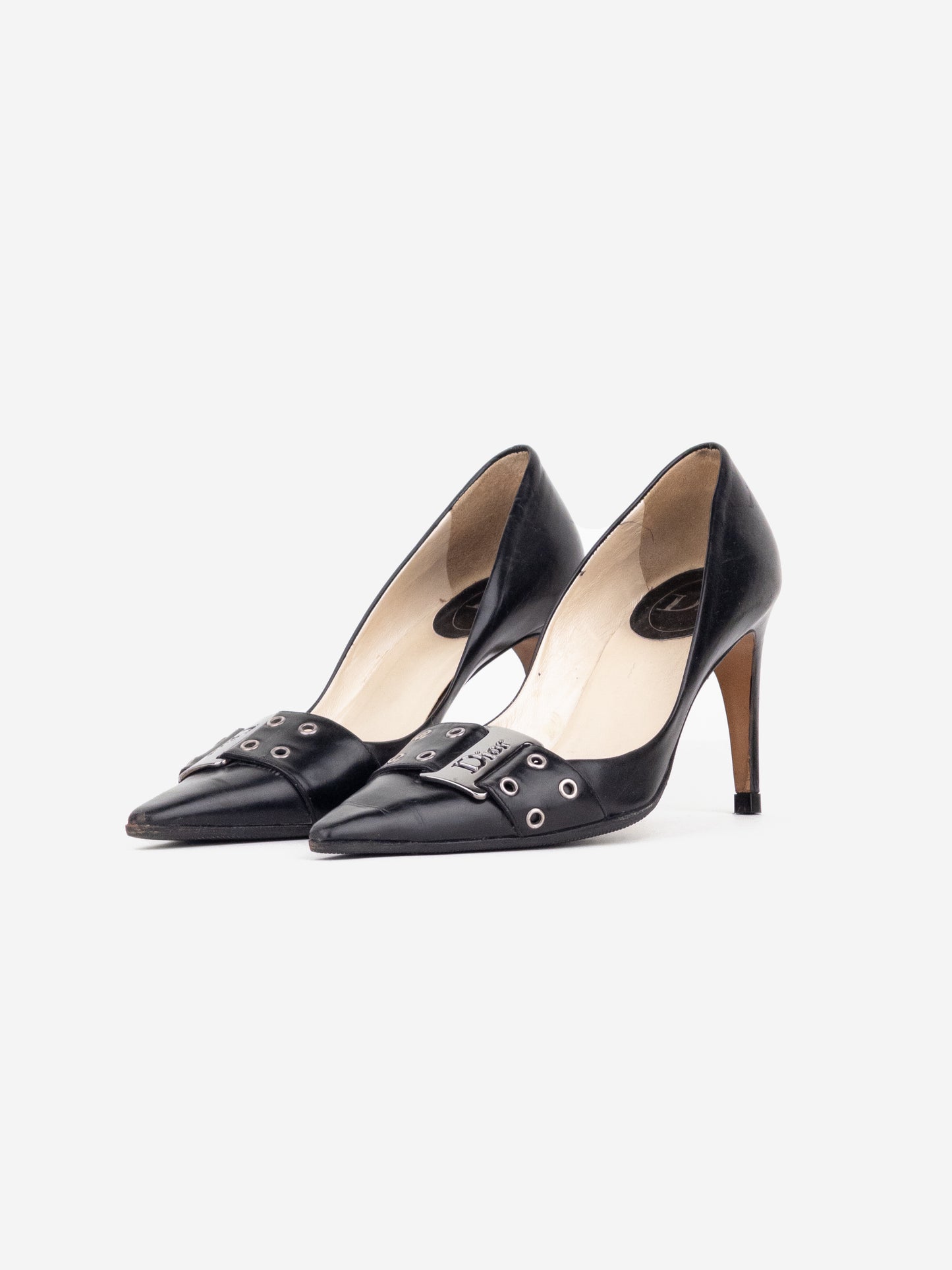 Dior by Galliano SS02 'Street Chic' Buckle Pump Heels