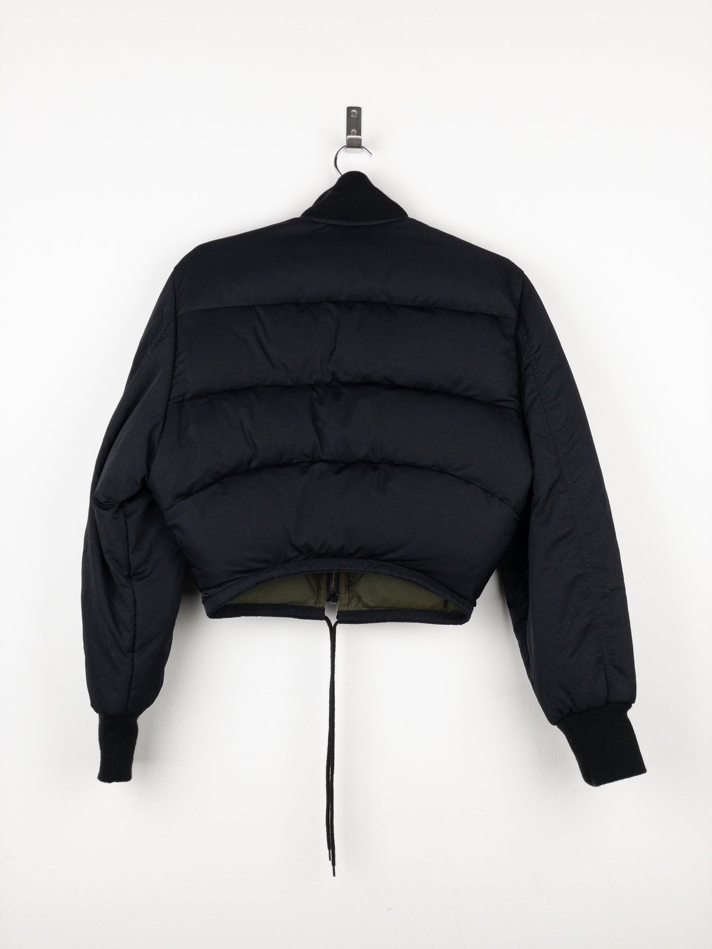 Jean Paul Gaultier 1990s Cropped Puffer Bomber Jacket