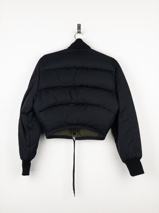 Jean Paul Gaultier 1990s Cropped Puffer Bomber Jacket