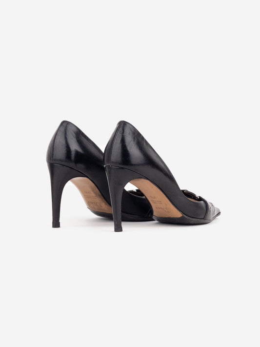 Dior by Galliano SS02 'Street Chic' Buckle Pump Heels