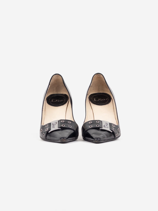 Dior by Galliano SS02 'Street Chic' Buckle Pump Heels