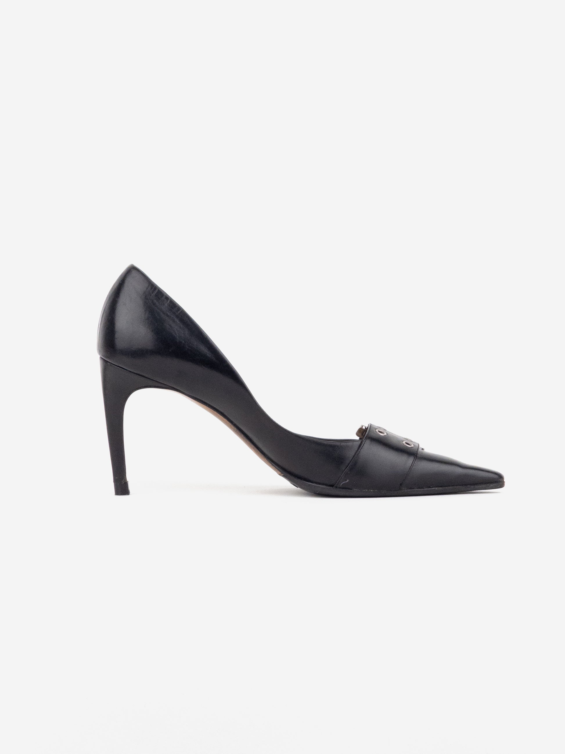 Dior by Galliano SS02 'Street Chic' Buckle Pump Heels