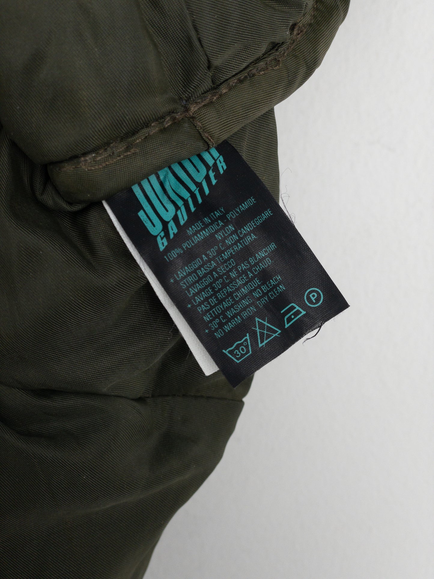 Jean Paul Gaultier 1990s Cropped Puffer Bomber Jacket