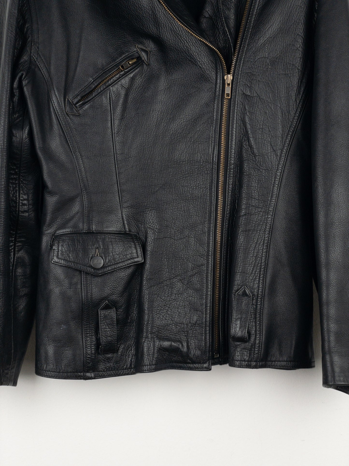 Jean Paul Gaultier 1990s Perfecto Leather Biker Jacket