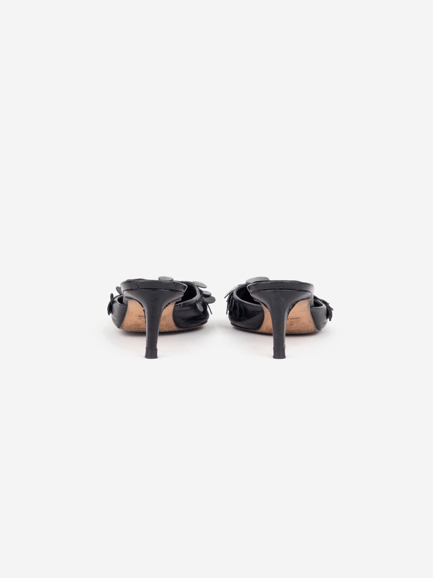 Miu Miu SS03 Sequin Mule Kitten Heels