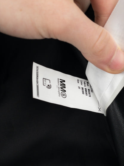 Maison Margiela MM6 5-Zip Biker Leather Jacket