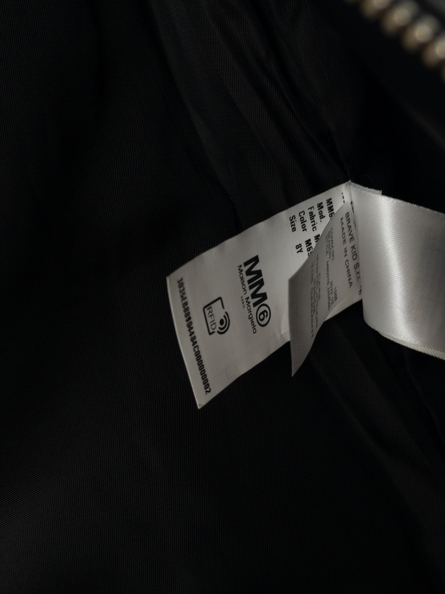 Maison Margiela MM6 5-Zip Biker Leather Jacket