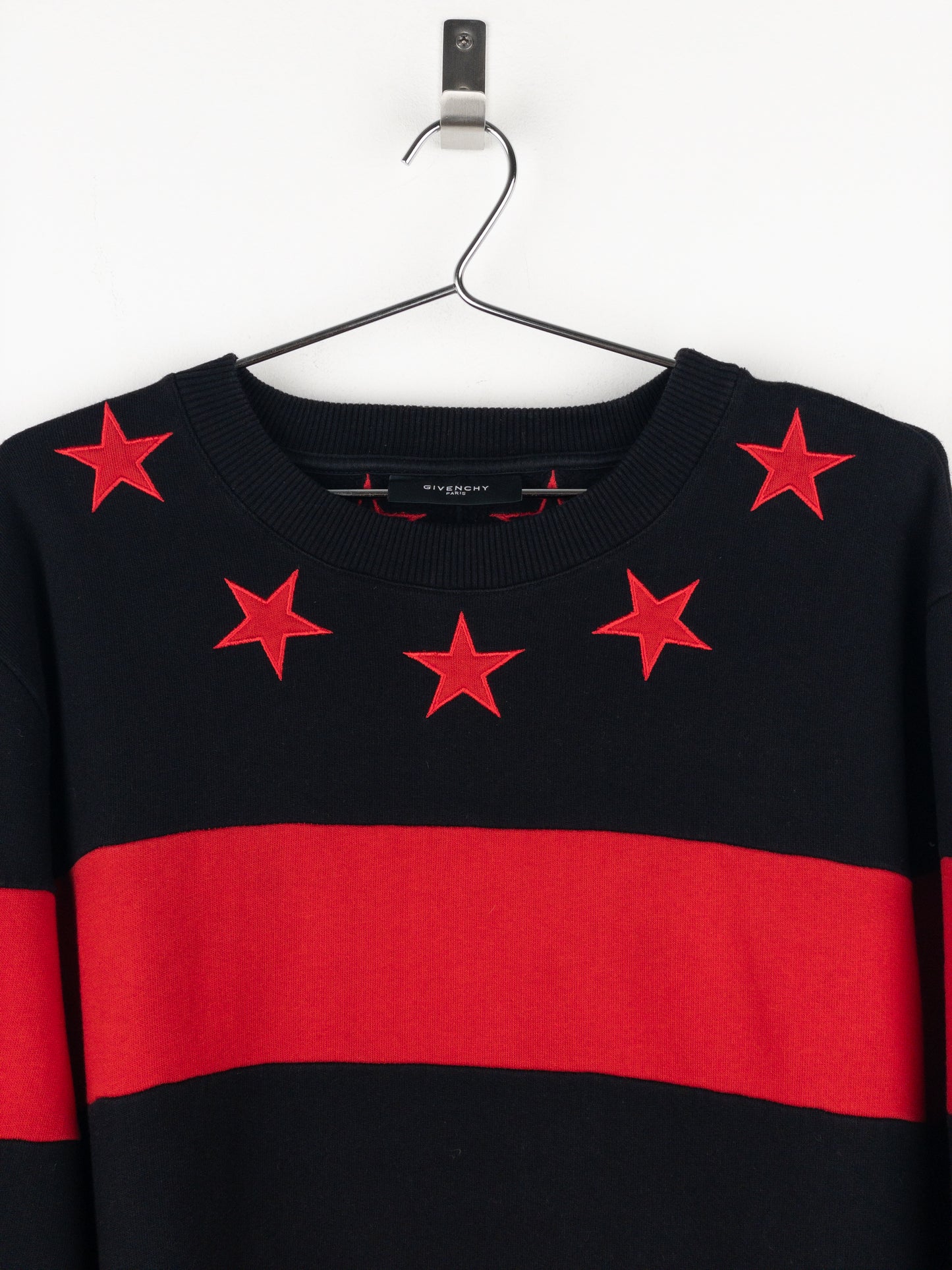 Givenchy by Ricardo Tisci FW12 Striped Stars Crewneck Sweater