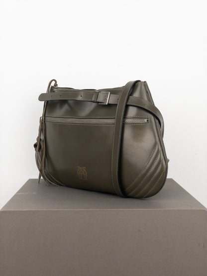 Jean Paul Gaultier 2000s Logo Hobo Shoulder Bag