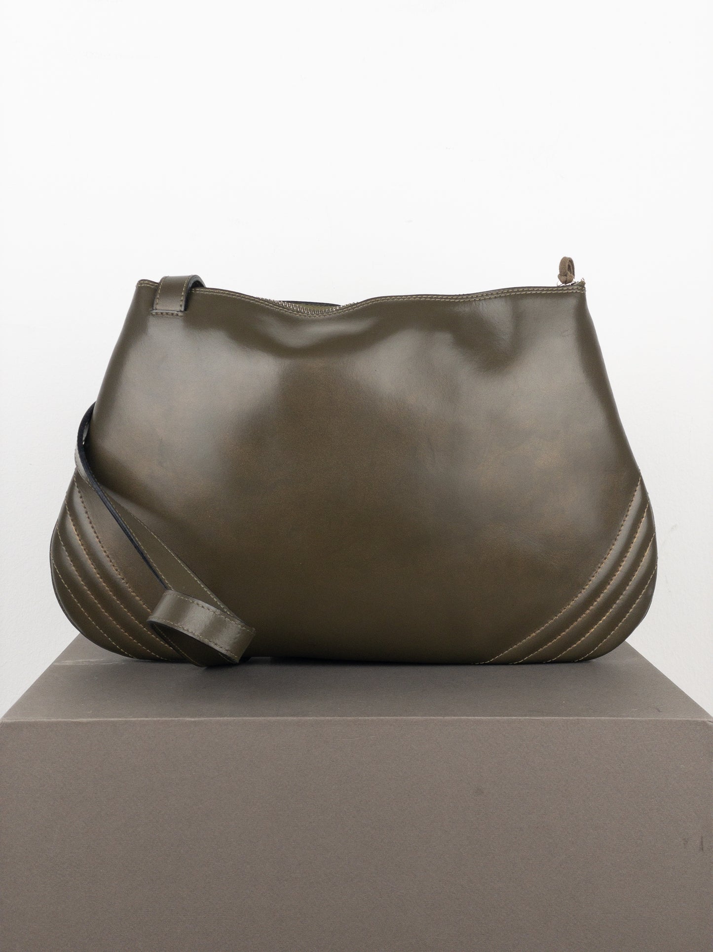 Jean Paul Gaultier 2000s Logo Hobo Shoulder Bag