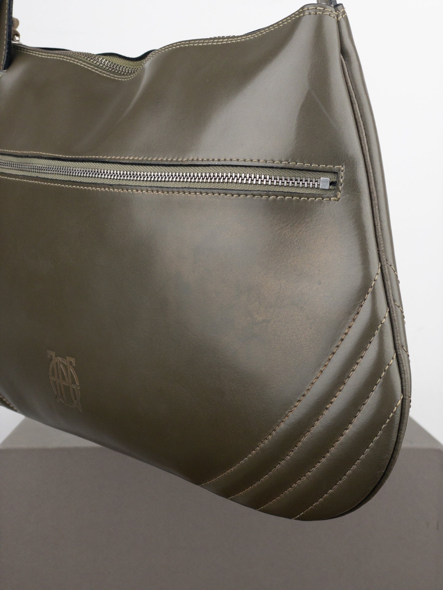 Jean Paul Gaultier 2000s Logo Hobo Shoulder Bag