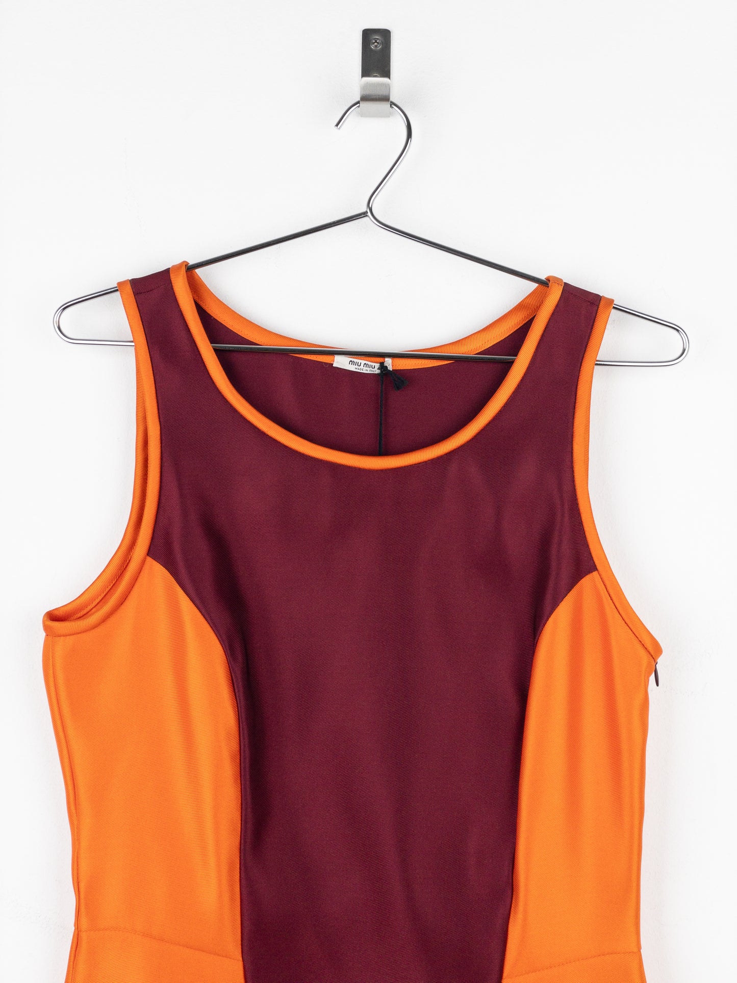 Miu Miu SS08 Colorblock Neon Sports Dress