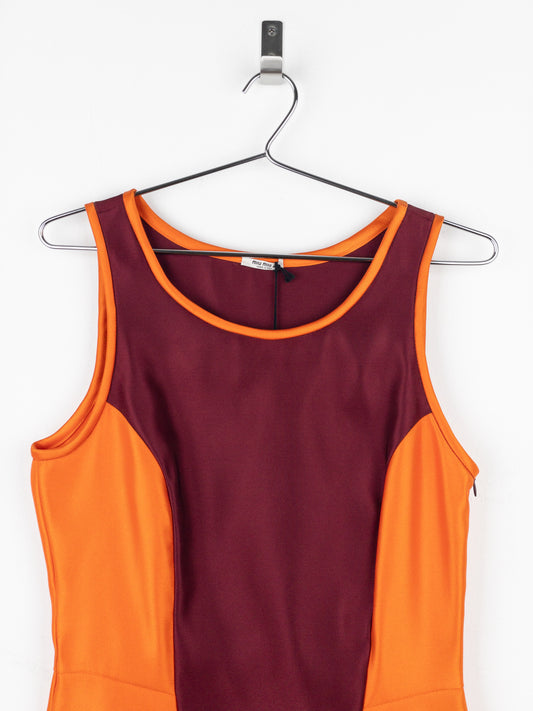 Miu Miu SS08 Colorblock Neon Sports Dress – photo 4