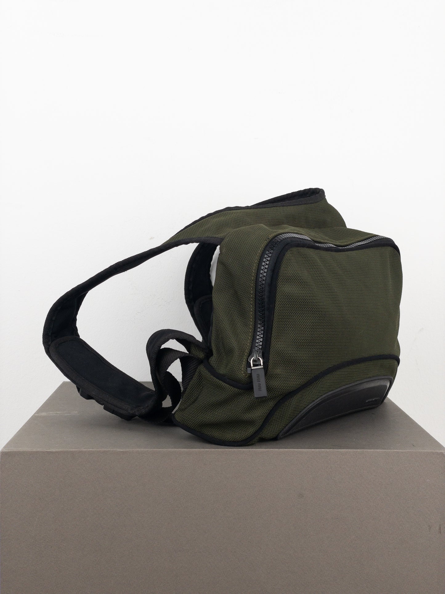 Miu Miu SS99 Tactical Sports Backpack Chest Rig