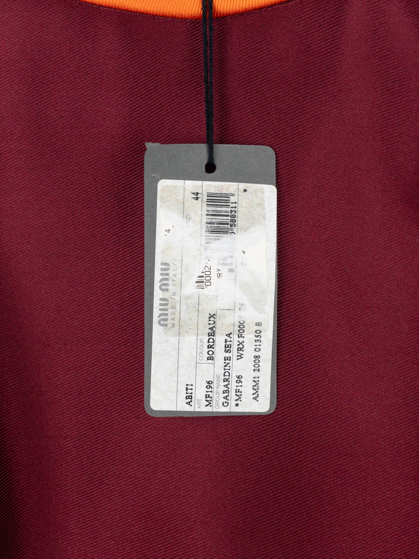 Miu Miu SS08 Colorblock Neon Sports Dress