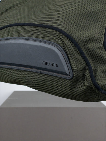 Miu Miu SS99 Tactical Sports Backpack Chest Rig