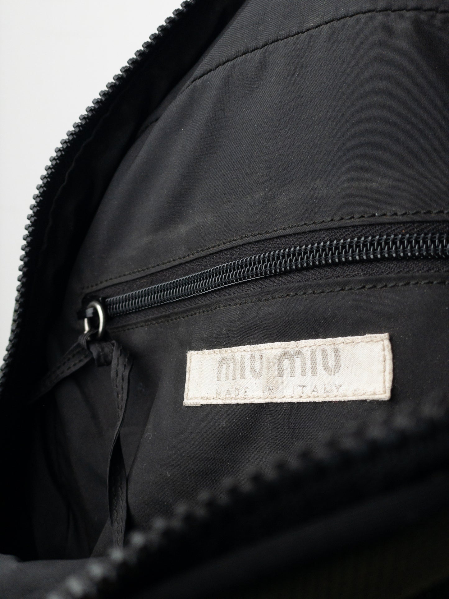 Miu Miu SS99 Tactical Sports Backpack Chest Rig