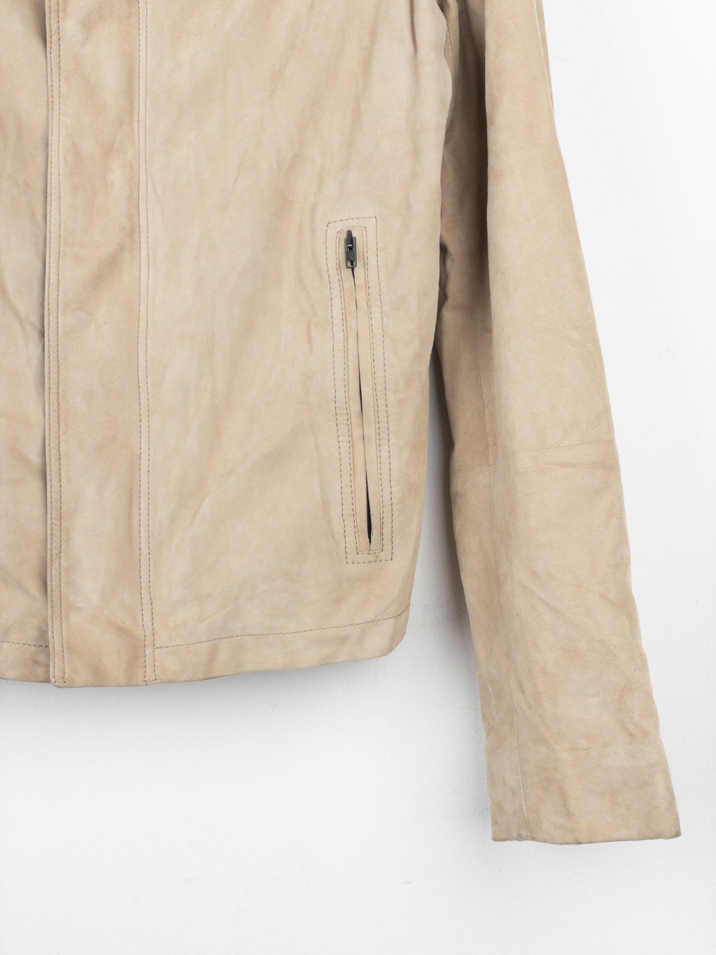 Miu Miu SS07 Suede Café Racer Biker Jacket
