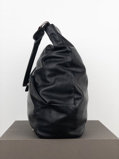 Maison Margiela Leather Hobo Shoulder Tote Bag
