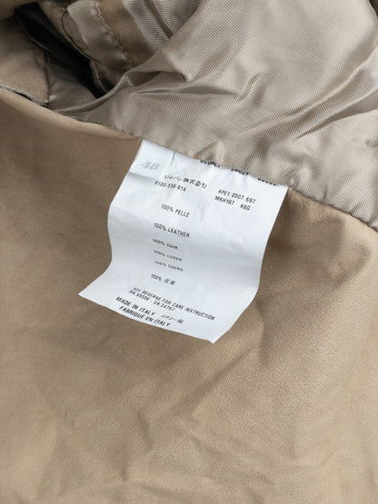 Miu Miu SS07 Suede Café Racer Biker Jacket