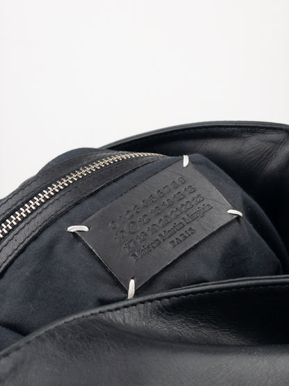 Maison Margiela Leather Hobo Shoulder Tote Bag