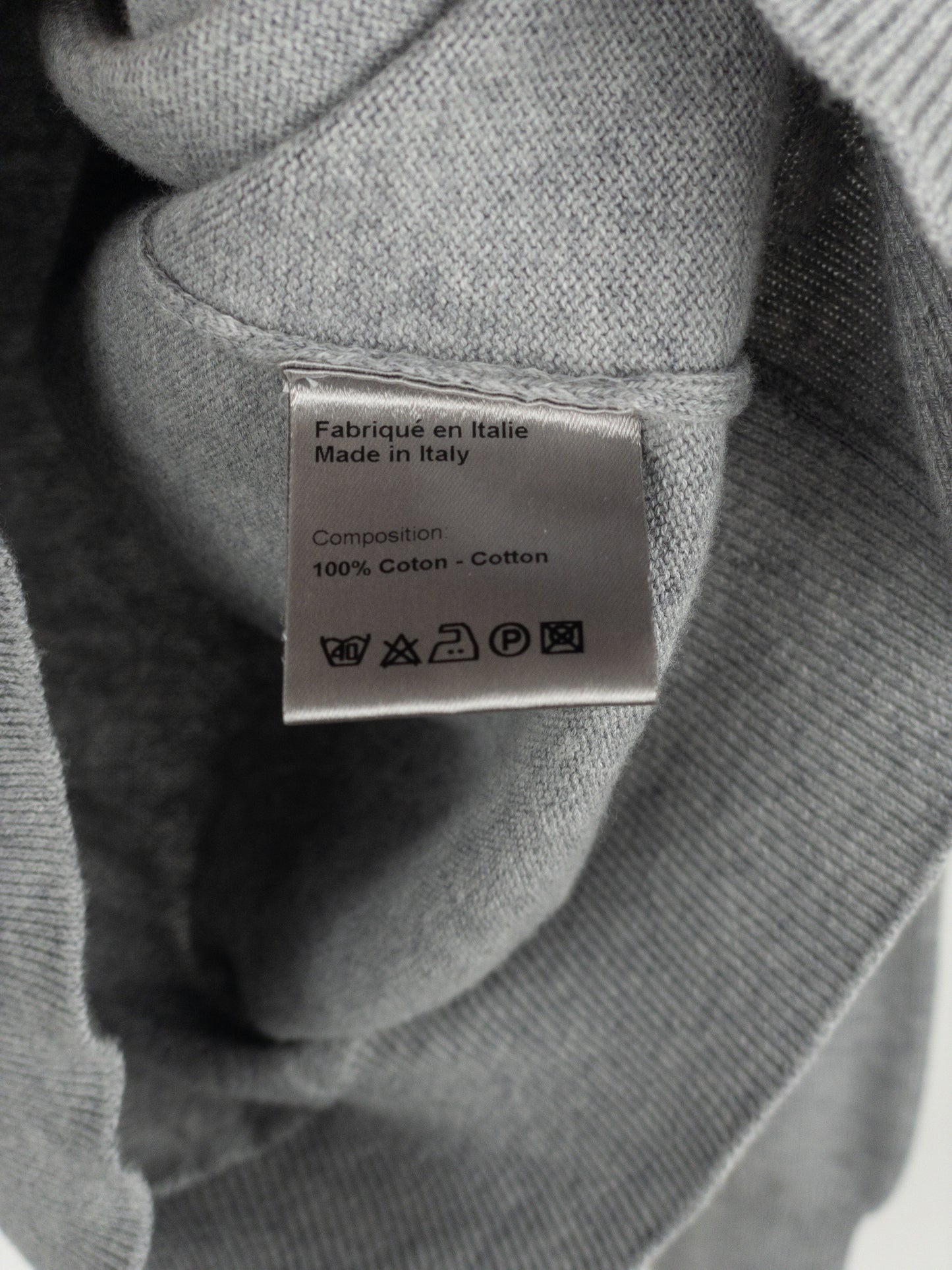 Dior Homme by Kris van Assche SS10 Distressed Knit Sweater