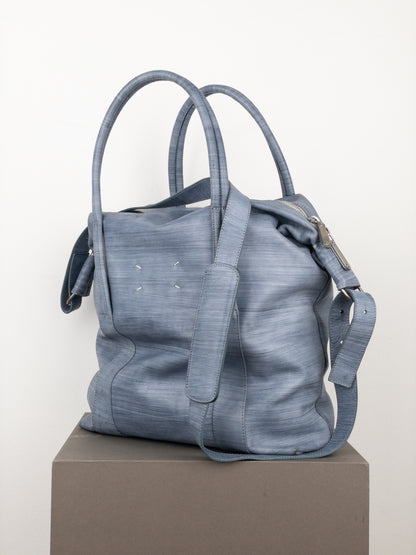 Maison Margiela SS14 Leather Crossbody `Sailor´ Weekend Duffle Bag