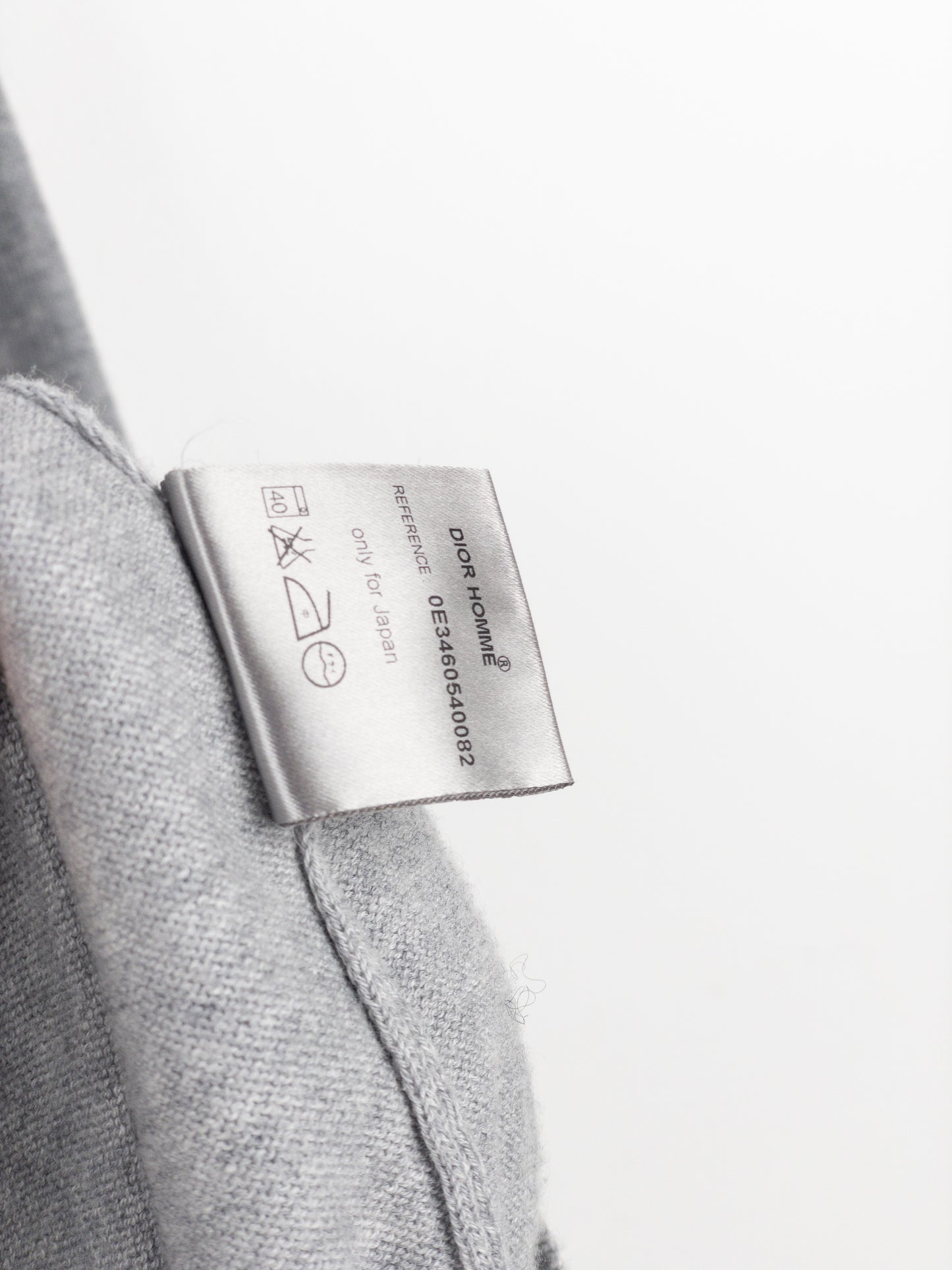 Dior Homme by Kris van Assche SS10 Distressed Knit Sweater