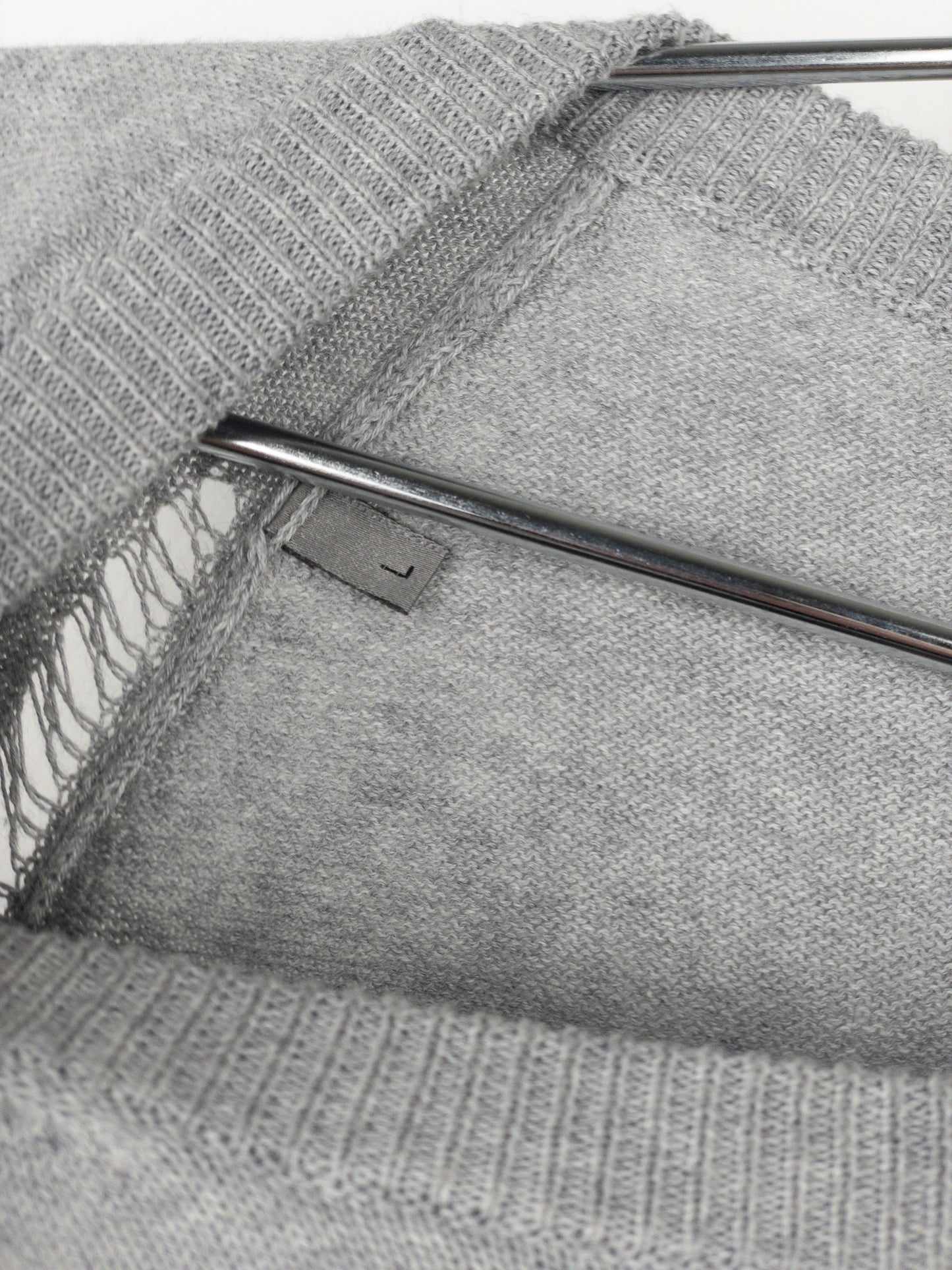 Dior Homme by Kris van Assche SS10 Distressed Knit Sweater