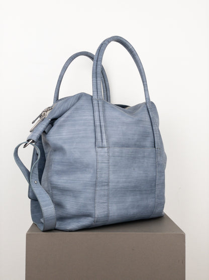 Maison Margiela SS14 Leather Crossbody `Sailor´ Weekend Duffle Bag