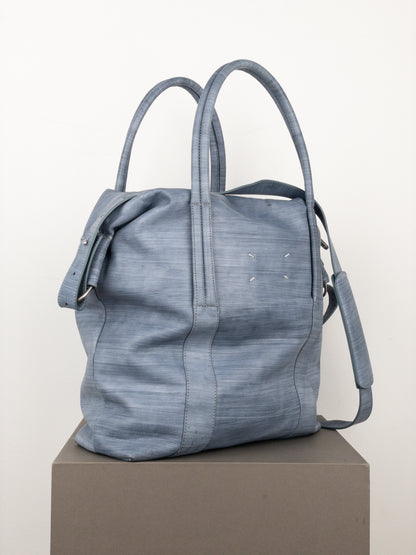 Maison Margiela SS14 Leather Crossbody `Sailor´ Weekend Duffle Bag