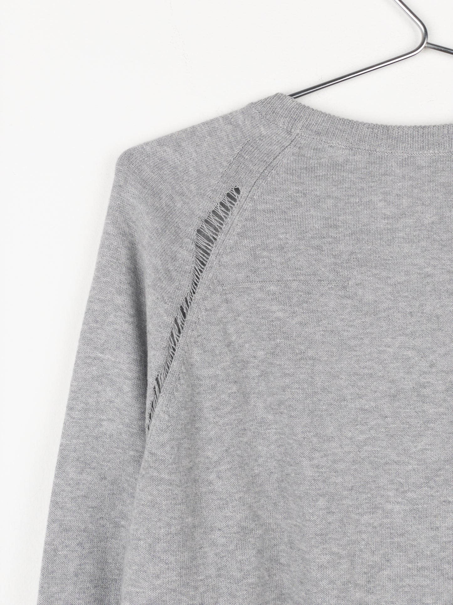 Dior Homme by Kris van Assche SS10 Distressed Knit Sweater