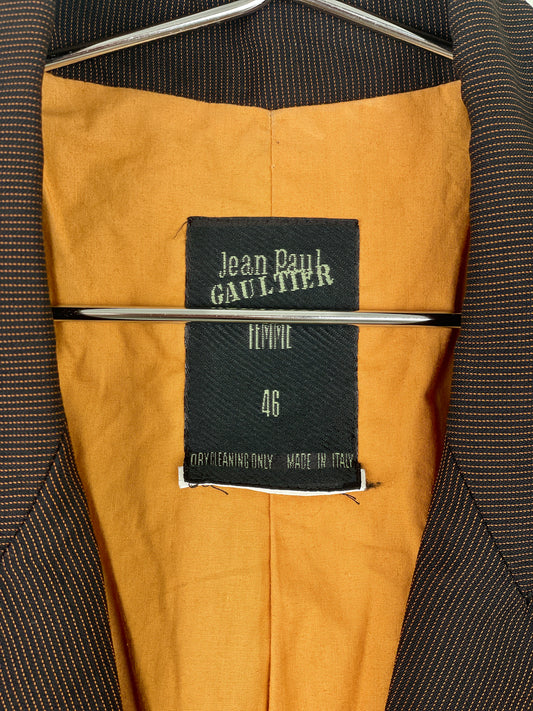 Jean Paul Gaultier AW89 FEMMES ENTRE ELLES Bondage Multi-Zipper Blazer – photo 7