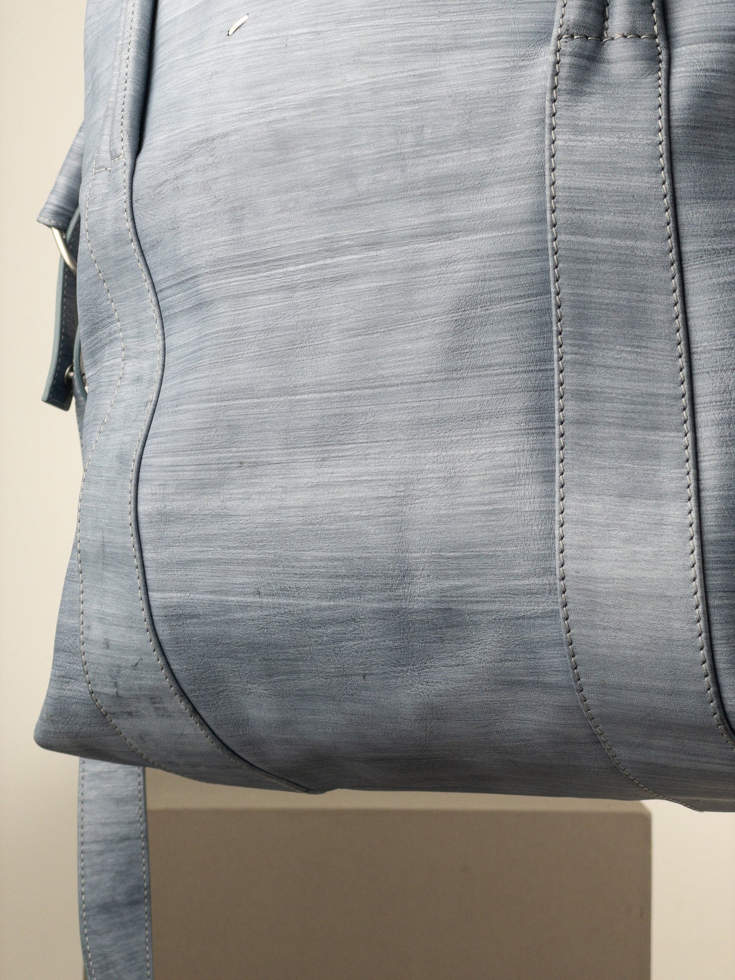 Maison Margiela SS14 Leather Crossbody `Sailor´ Weekend Duffle Bag