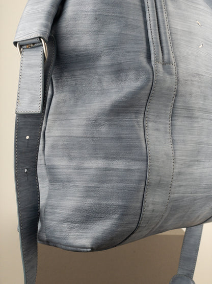 Maison Margiela SS14 Leather Crossbody `Sailor´ Weekend Duffle Bag