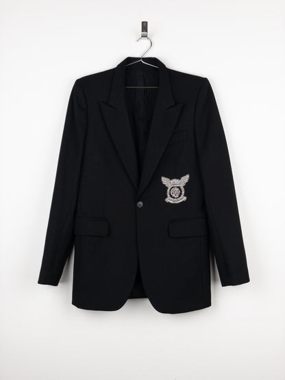 Balmain by Decarnin SS11 Military Crest Badge Blazer