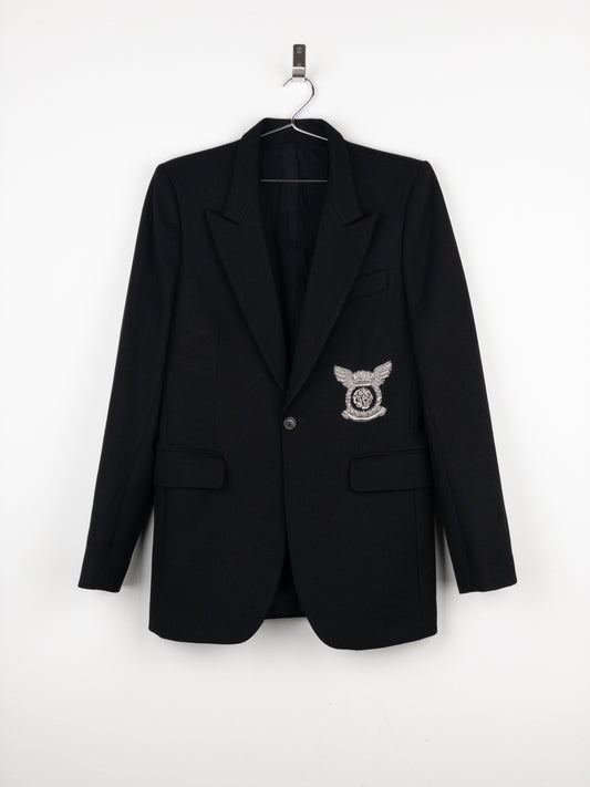 Balmain by Decarnin SS11 Military Crest Badge Blazer