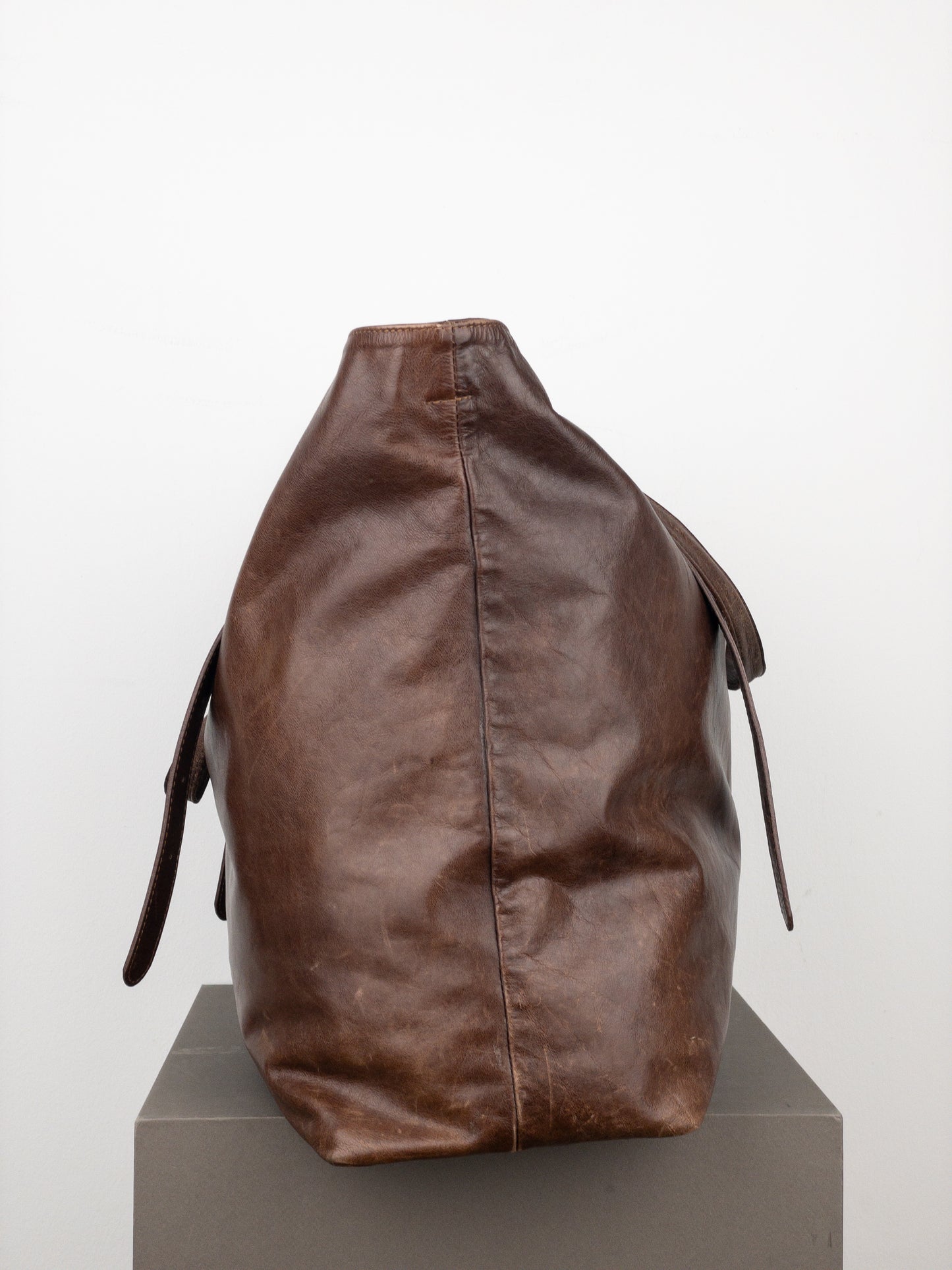 Maison Margiela Large Leather Shopper Tote Bag